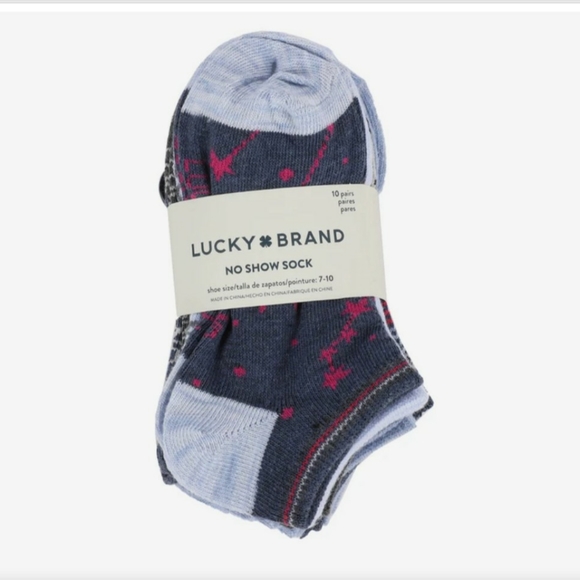 Kid's Lucky Brand Fits Kids Shoe Size 7-10 10 pair - Picture 2 of 5